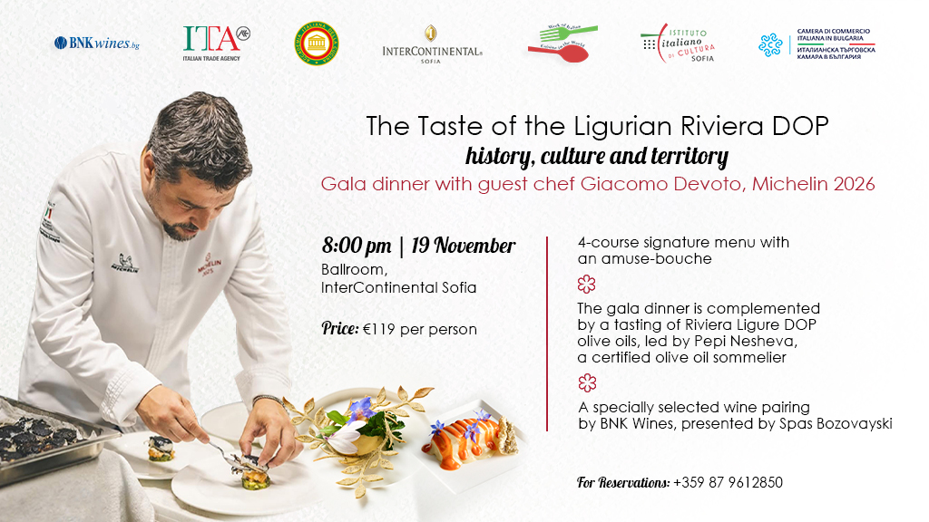 “A Taste of the Ligurian Riviera DOP” with Chef Giacomo Devoto – Michelin-Starred Gastronomy